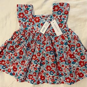 Beautiful Jacadi dress 12 month new in box with tags